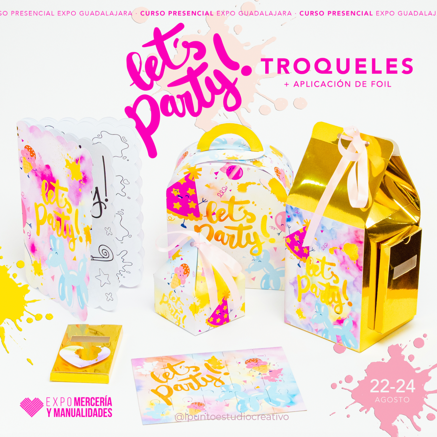 ¡Let's Party! Curso Guadalajara 23 de Agosto