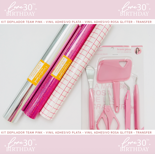 COMBO KIT DEPILADOR + VINILES ADHESIVOS