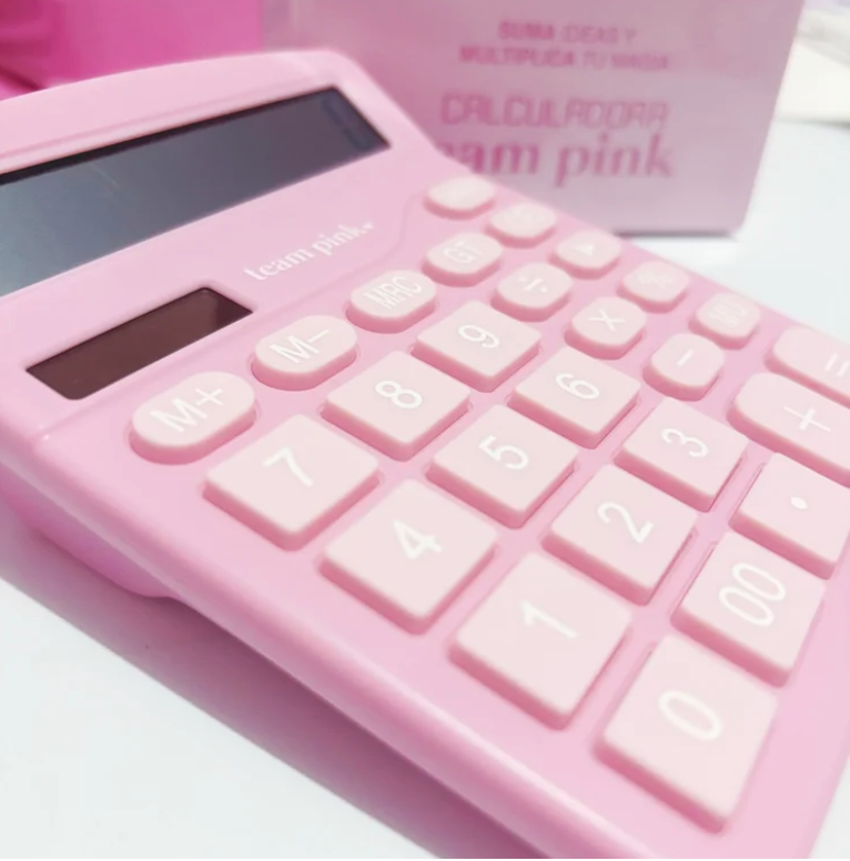 Calculadora Team Pink