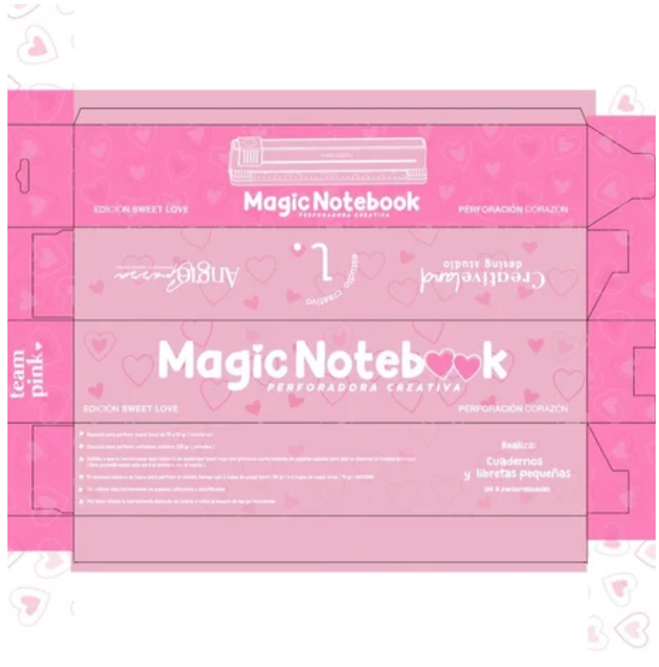 MAGIC NOTEBOOK SWEET LOVE