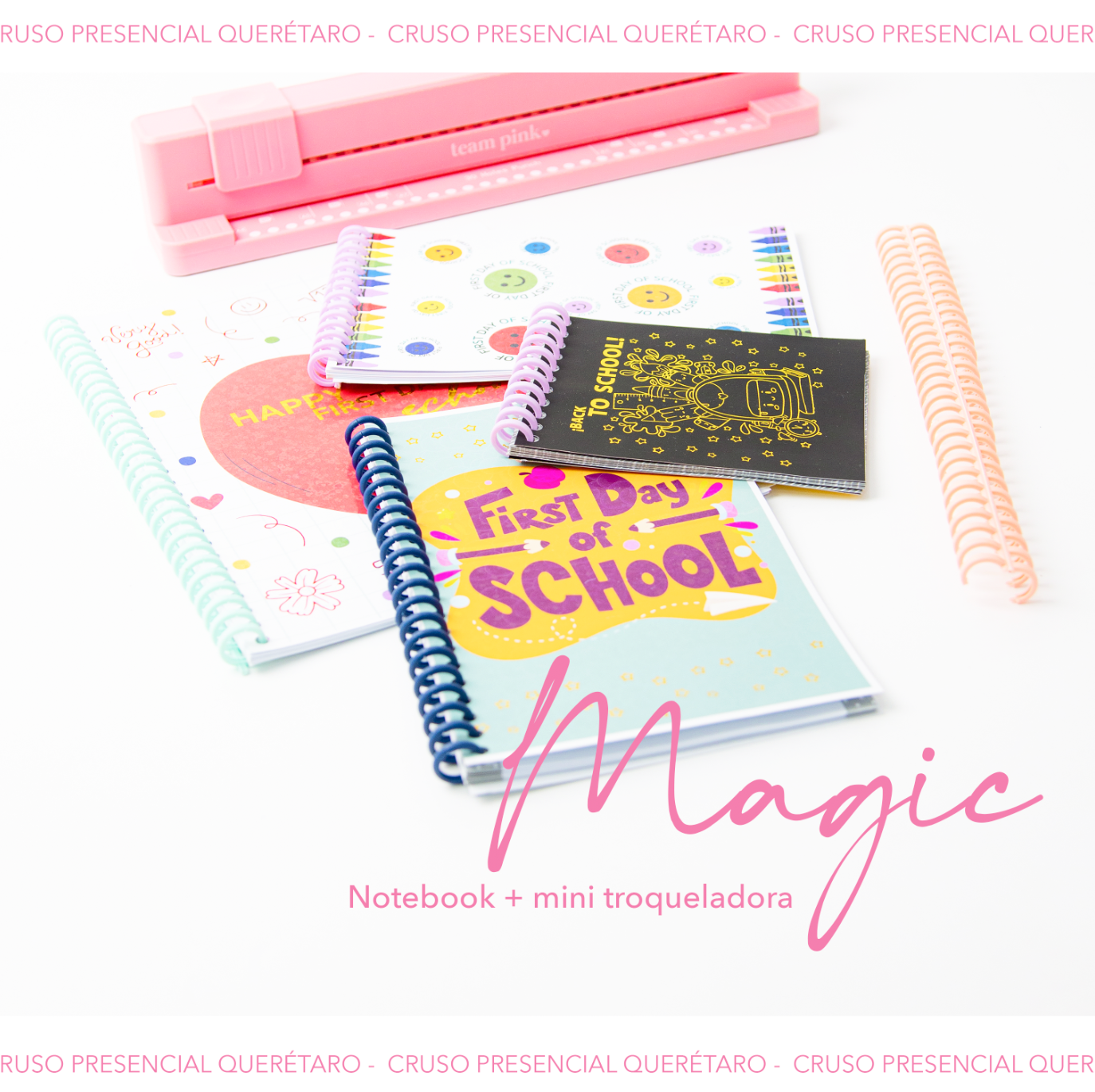 CURSO MAGIC NOTEBOOK + MINI TROQUELADORA - 17 DE FEB 2026