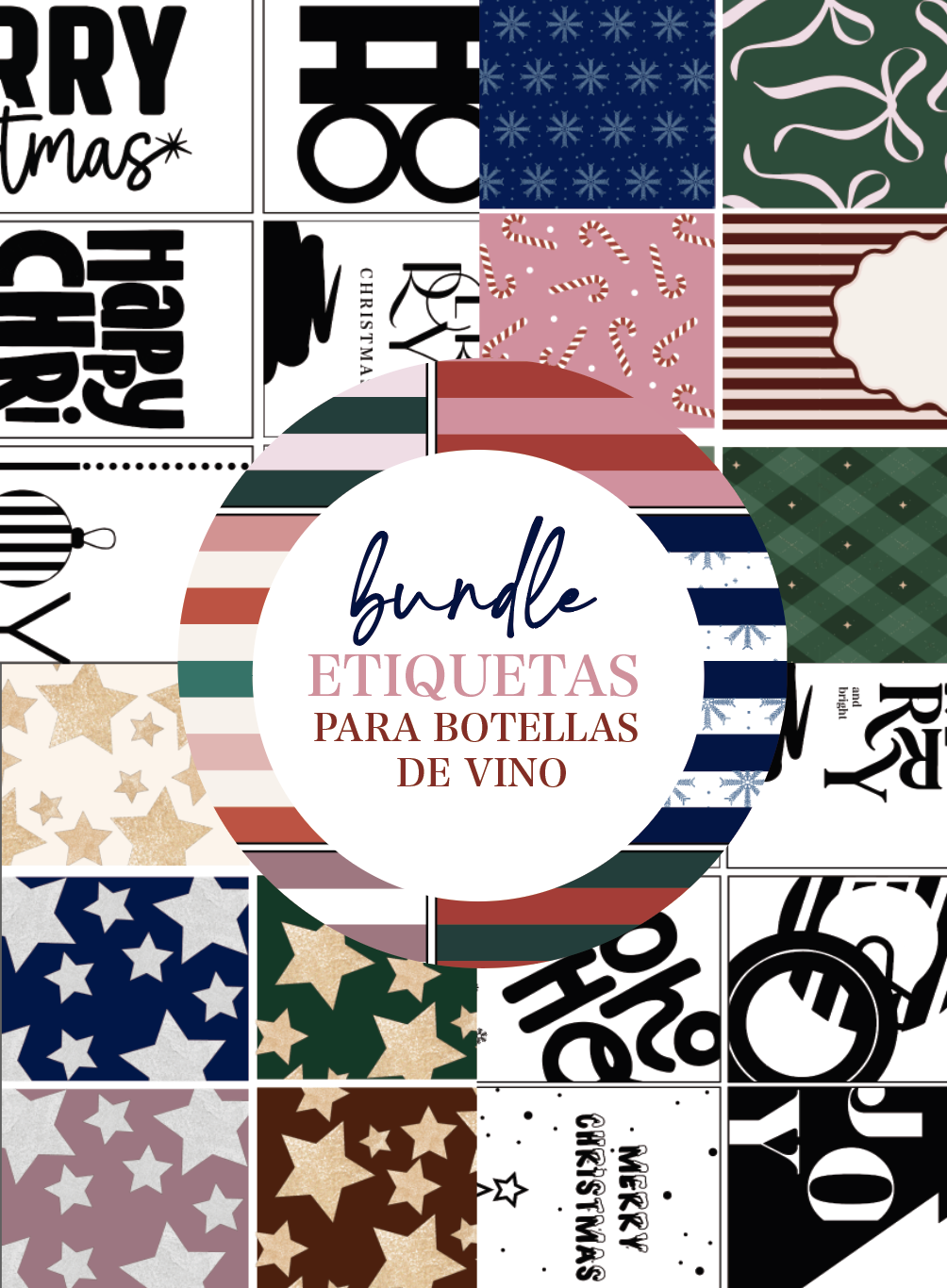 BUNDLE - Etiquetas para botellas de vino