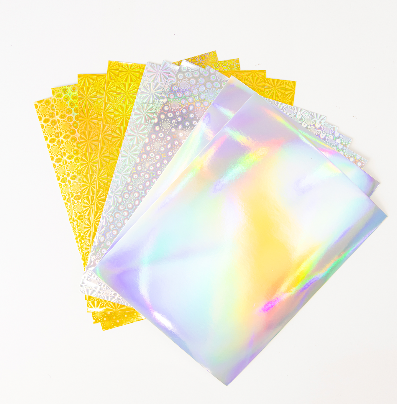 MÉTALICA HOLOGRÁFICA - Cartulina