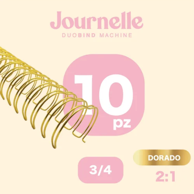 Espirales Metálicos 2:1 - 3/4'' y 7/8''