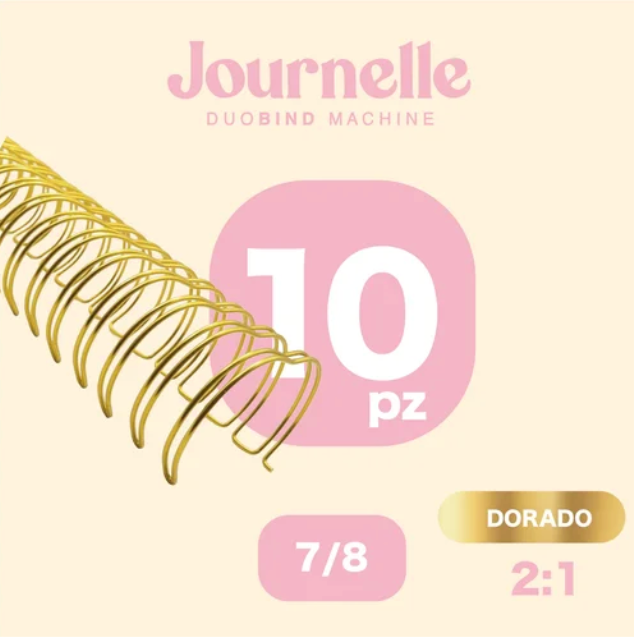 CAJA Espirales Metálicos 2:1 - 3/4'' y 7/8''