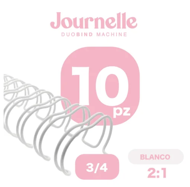 Espirales Metálicos 2:1 - 3/4'' y 7/8''