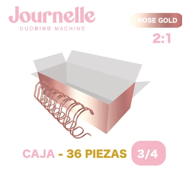 CAJA Espirales Metálicos 2:1 - 3/4'' y 7/8''