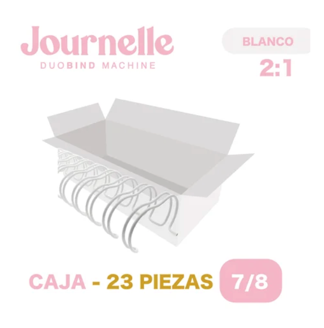 CAJA Espirales Metálicos 2:1 - 3/4'' y 7/8''