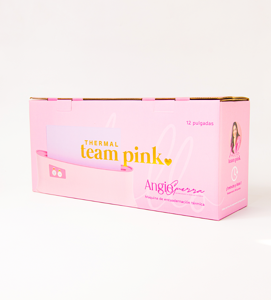 Thermal Team Pink y pegamentos
