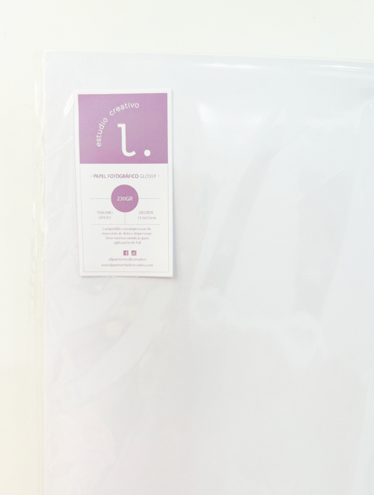 Papel Fotográfico Glossy 230gr OFICIO