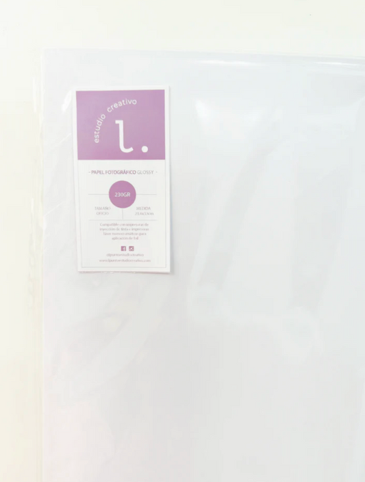 Papel Fotográfico Glossy 230gr OFICIO