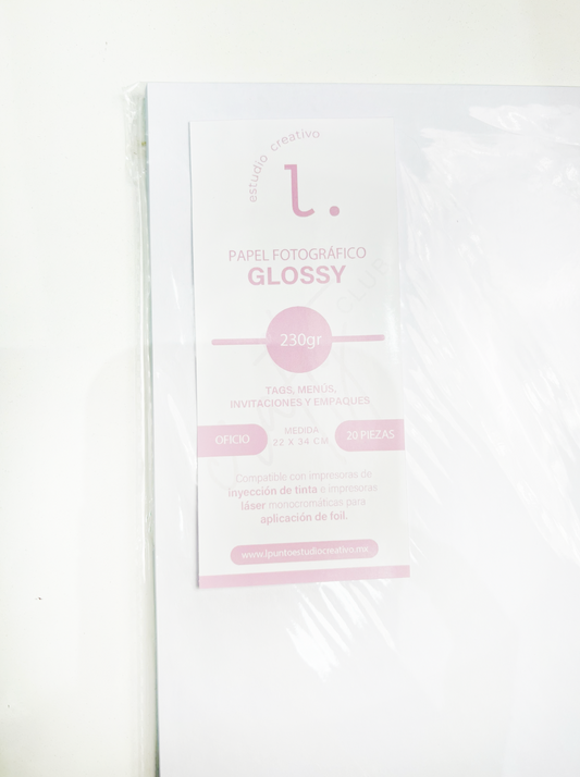 Papel Fotográfico Glossy 230gr OFICIO