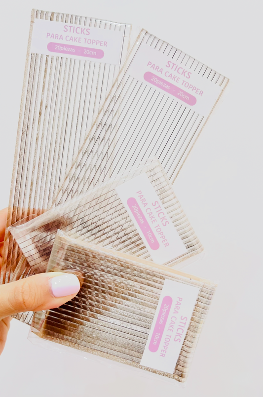 STICKS PARA CAKE TOPPER