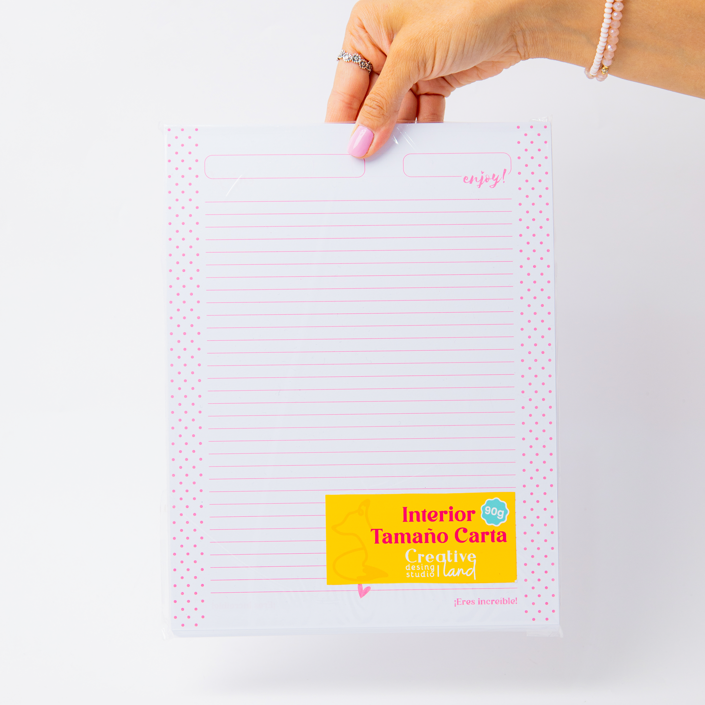 Interiores tamaño Carta