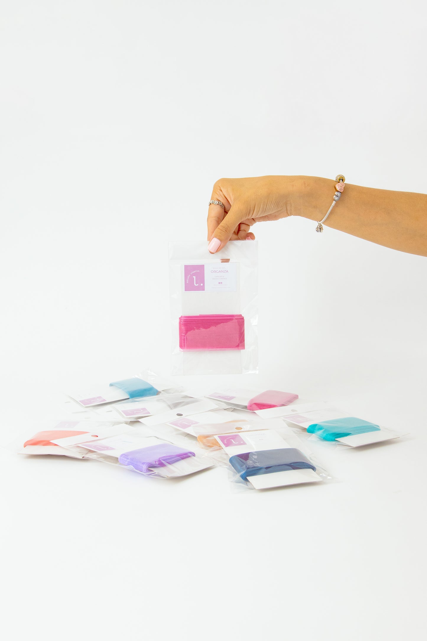 Rollo de cinta ORGANZA 1.5"