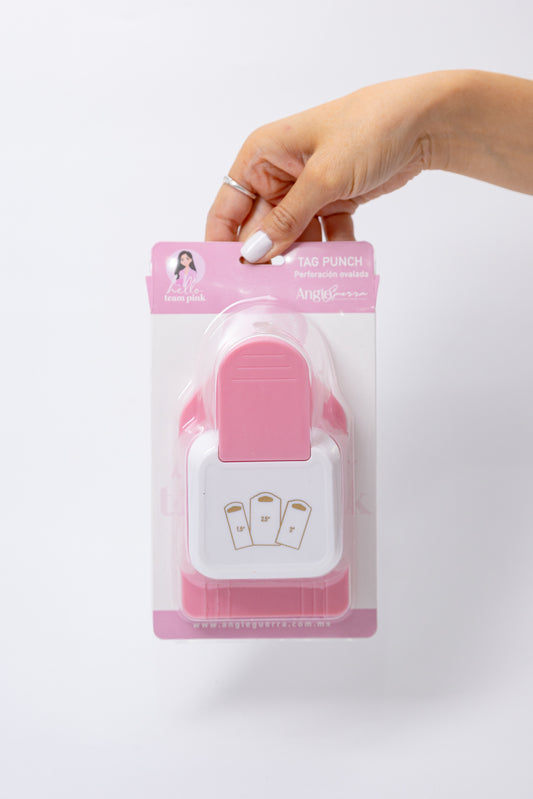 Tag Punch Ovalada