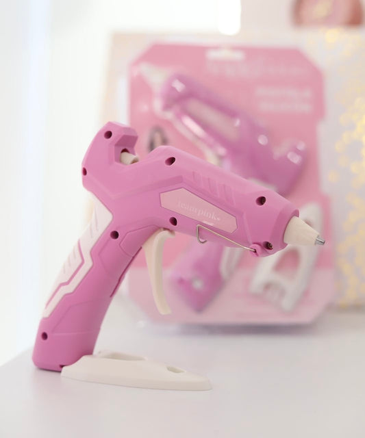 PISTOLA DE SILICON TEAM PINK